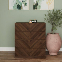 Catania 3 Piece Bedroom Set Royal Walnut - thumbnail 4