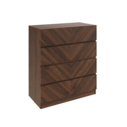 Catania 3 Piece Bedroom Set Royal Walnut - thumbnail 5