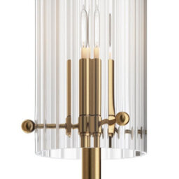 Luminosa Lighting Luminosa Arco Neoclassic Wall Lamp Brass, Glass Shade - thumbnail 3
