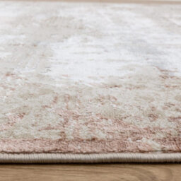 The Rug Edit Ritz Luxe Shimmer Pink Living Room Rug - 80X140Cm - thumbnail 8