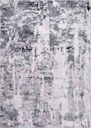 Smart Living Modern Carved Area Rug, Living Room Carpet, Kitchen Floor, Bedroom Soft Rugs 60Cmx220Cm-Emperor(320 Styra Silver) - thumbnail 5