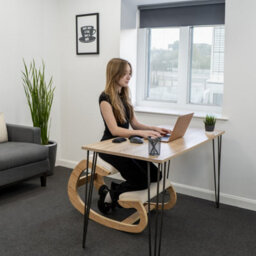 MonsterShop Ergonomic Kneeling Chair Orthopaedic Rocking Posture Stool - thumbnail 9