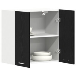 Walplus Hanging Cabinet Black Oak 60 X 31 X 60 Cm Engineered Wood - thumbnail 3