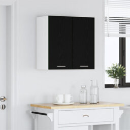 Walplus Hanging Cabinet Black Oak 60 X 31 X 60 Cm Engineered Wood - thumbnail 4