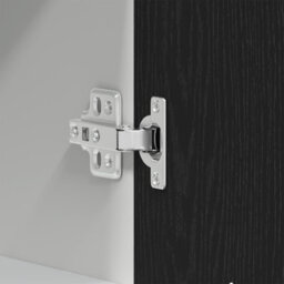 Walplus Hanging Cabinet Black Oak 60 X 31 X 60 Cm Engineered Wood - thumbnail 9