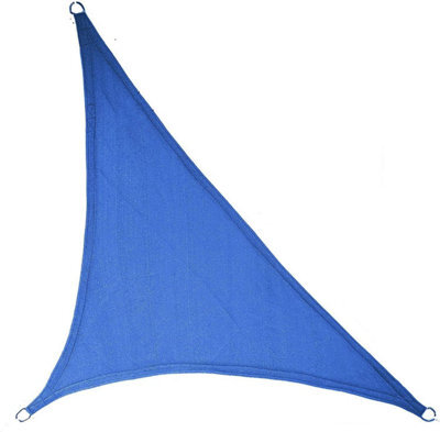 Blue 4X4X4M Triangular Shade Sail Uv Resistant - image 1