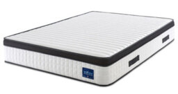 Bedz Online Bedzonline, Black, Hybrid Memory Foam Pocket Spring Mattress, Zoned Support, 4Ft Small Double (120X190 Cm) - thumbnail 3