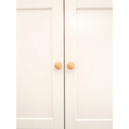 Cabinet Bits Trevi 2 Door Wardrobe Wood Knob - thumbnail 8
