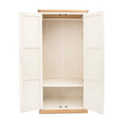 Cabinet Bits Trevi 2 Door Wardrobe Wood Knob - thumbnail 4