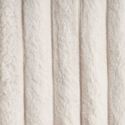 Beliani Bedspread Rakya Faux Fur 200 X 220 Cm Light Beige - thumbnail 7