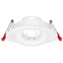 Long Life Lamps Company 7W Adjustable Round Led Recessed Ceiling Downlight 6500K Clr22 - thumbnail 3