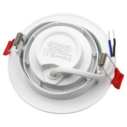 Long Life Lamps Company 7W Adjustable Round Led Recessed Ceiling Downlight 6500K Clr22 - thumbnail 4