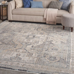 Chocolate Easy To Clean Abstract Traditional Rug For Living Room, Bedroom, Dining Room - 76Cm X 137Cm - thumbnail 7