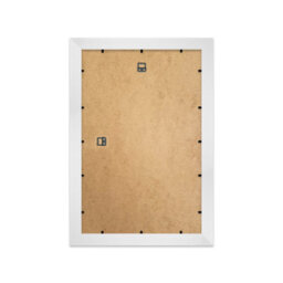 "13X13"" Walnut Picture Frame - 13X13"" Square Frame With 12X12"" Mount For 13X13""/12X12"" Pictures Moderrn Style Thin Edge, 1 Pack" - thumbnail 3