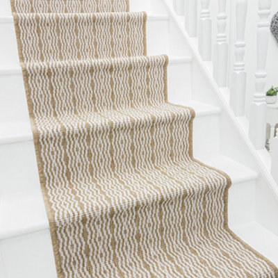 Cable Stair Runner - Reversible, Durable & Hardwearing Carpet For Stairs & Staircases, Multiple Lengths - image 1