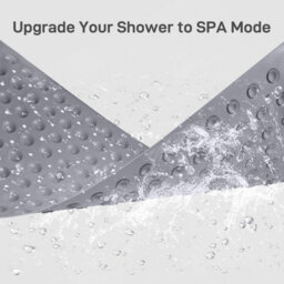 Aspire Homeware Grey Shower Bath Mat Non-Slip Suction Cups Grip Drain Holes Machine Washable (L)100Cm X (W)40Cm - thumbnail 3