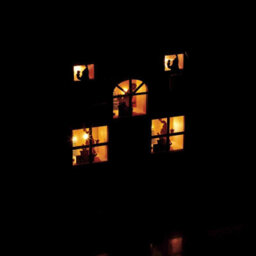 Urbn-Living Urbnliving 37Cm Height Brown & White Wooden House Advent Calendar Christmas Xmas Santa Led Lights 24 Drawer Countdown - thumbnail 8