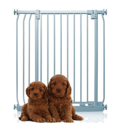 Bettacare Extra Tall Elite Dog Gate, 80Cm - 89Cm, Matt Grey, Extra Tall 96.8Cm In Height, Pressure Fit Pet Gate - image 1