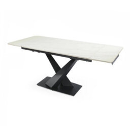 Interior Emporium Ie Nordic Rock Extendable Ceramic Dining Table (White) - With 4 Rotating Chairs (Black , Grey , Green , Teel) - thumbnail 4