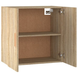 Vidaxl Wall Cabinet Sonoma Oak 60X30X60 Cm Engineered Wood - thumbnail 8