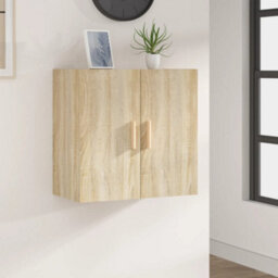 Vidaxl Wall Cabinet Sonoma Oak 60X30X60 Cm Engineered Wood - thumbnail 1