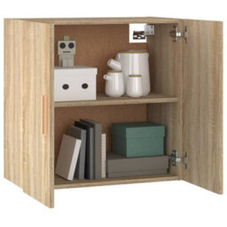 Vidaxl Wall Cabinet Sonoma Oak 60X30X60 Cm Engineered Wood - thumbnail 4