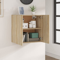 Vidaxl Wall Cabinet Sonoma Oak 60X30X60 Cm Engineered Wood - thumbnail 3