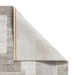 Beige Brown Geometric 8mm Pile Stain-Resistant Rug For Bedroom, Dining Room, Easy To Clean Modern Rug-120Cm X 170Cm - thumbnail 5