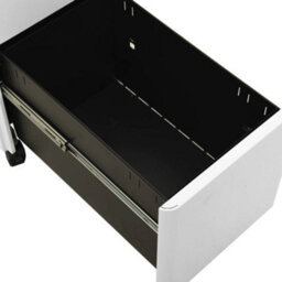 Walplus Mobile File Cabinet Light Grey 30X45X59 Cm Steel - thumbnail 7
