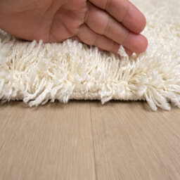 Uetian Soft Cream Plush Rug 120X170 Modern Bedroom Floor Carpet - thumbnail 5