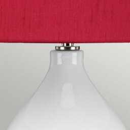 Luminosa Lighting Luminosa Isla Batten, Polished Nickel, White, Red - thumbnail 3