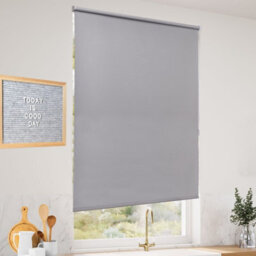 Lister Cartwright Blackout Plain Roller Blinds Windows Blind Child Safety Included (Grey, 200 Cm Width X 160 Cm Drop) - thumbnail 5