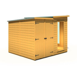 Shire Barclay 8 X 12 Feet With Side Shed - L119 X W224.8 X H190.2 Cm - thumbnail 4