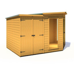 Shire Barclay 8 X 12 Feet With Side Shed - L119 X W224.8 X H190.2 Cm - thumbnail 3