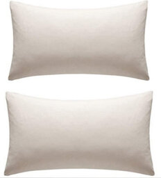 Percale Pillowcase Pair In Cream