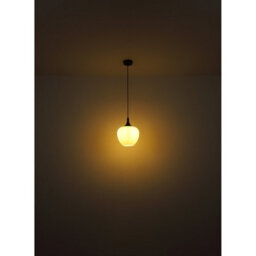 Luminosa Lighting Luminosa Maxy Dome Pendant Ceiling Light Coffee Colored Opal Glass Shade 1X E27 - thumbnail 4