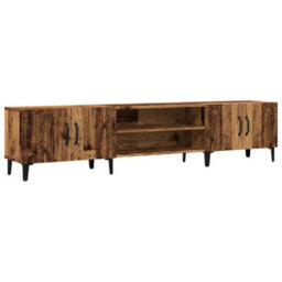 Walplus Tv Cabinet Old Wood 180X31.5X40 Cm Engineered Wood - thumbnail 2