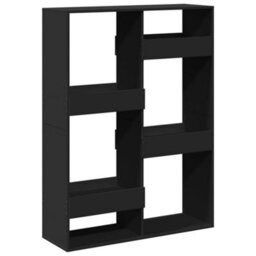 Berkfield Room Divider Black 100X33X135 Cm Engineered Wood - thumbnail 2