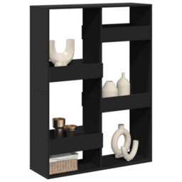 Berkfield Room Divider Black 100X33X135 Cm Engineered Wood - thumbnail 3