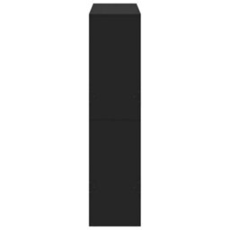 Berkfield Room Divider Black 100X33X135 Cm Engineered Wood - thumbnail 5