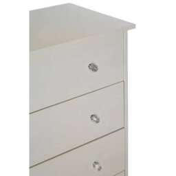 Orsina 4 Drawer Chest, White Dresser Chest Of Drawers, White Dresser And Chest Of Drawers, Modern Drawer Chest - thumbnail 9
