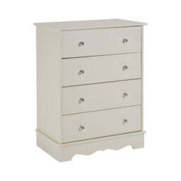 Orsina 4 Drawer Chest, White Dresser Chest Of Drawers, White Dresser And Chest Of Drawers, Modern Drawer Chest - thumbnail 2