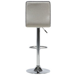 Beliani Set Of 2 Bar Chairs Lucerne Swivel Light Beige - thumbnail 7