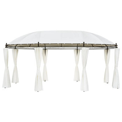 Berkfield Gazebo Cream White 530X350X265 Cm - image 1