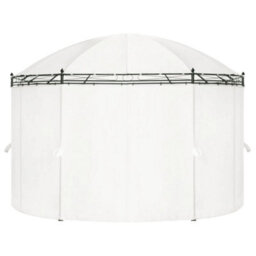 Berkfield Gazebo Cream White 530X350X265 Cm - thumbnail 3