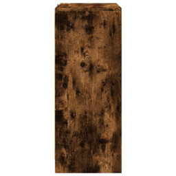 Berkfield Sideboard With Led Smoked Oak 77X34X85 Cm Engineered Wood - thumbnail 8