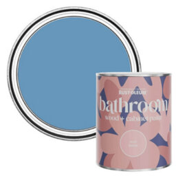 Rust-Oleum Cornflower Blue Matt Bathroom Wood & Cabinet Paint 750Ml - thumbnail 1