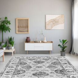 Silk Road Grey Traditional Large Rug, (L)230.5Cm X (W)160Cm - thumbnail 2