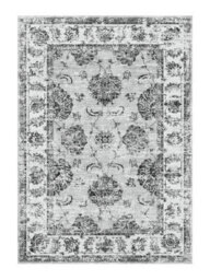 Silk Road Grey Traditional Large Rug, (L)230.5Cm X (W)160Cm