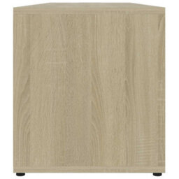 Berkfield Modern Tv Cabinet Sonoma Oak 120X34X37 Cm Engineered Wood - thumbnail 8